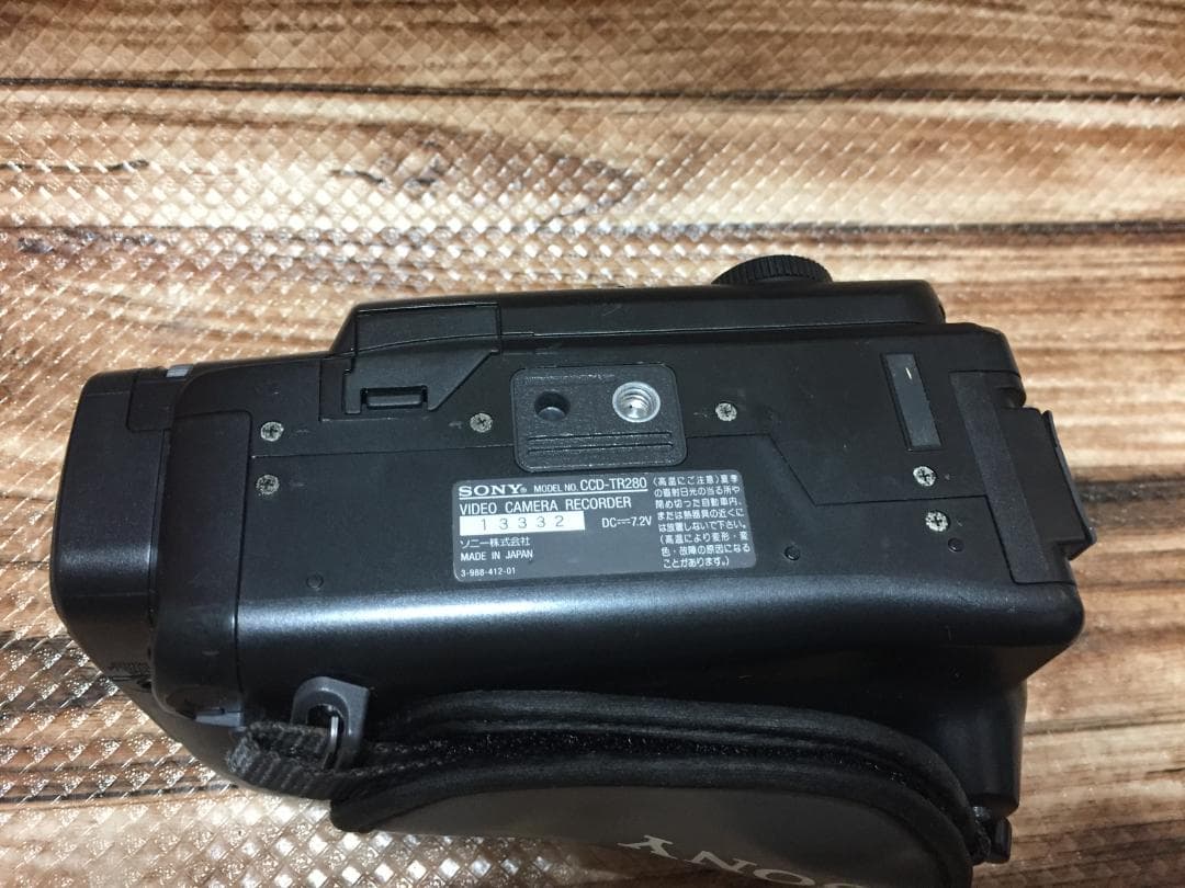 撮影再生ダビングOK 美品 SONY CCD-TR280 付属品有 XR・Hi8
