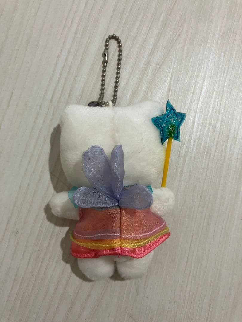 希少／レアハローキティ／妖精／ぬいぐるみキーホルダー