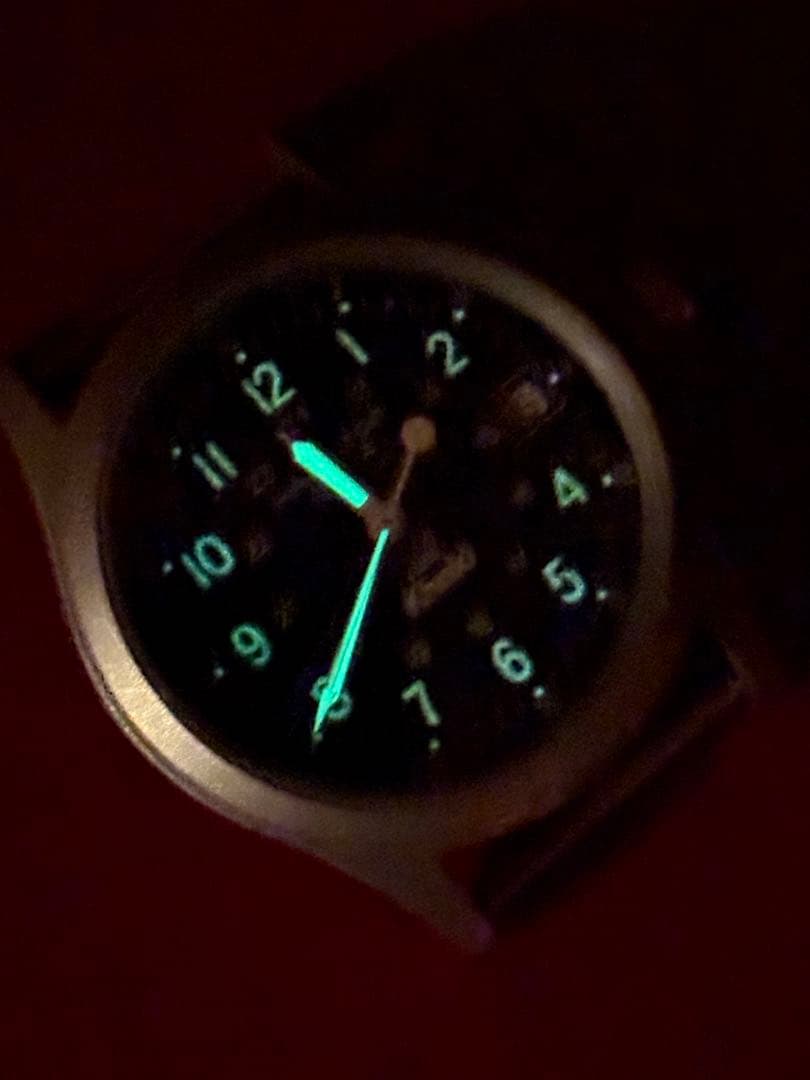 【電池交換済み・動作品】Hamilton Khaki クォーツ腕時計