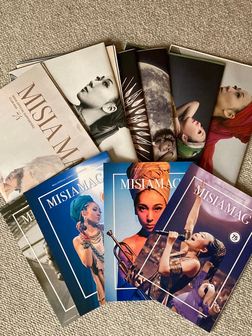【まとめ売り】MISIA ファンクラブ　会報誌vol.32〜78