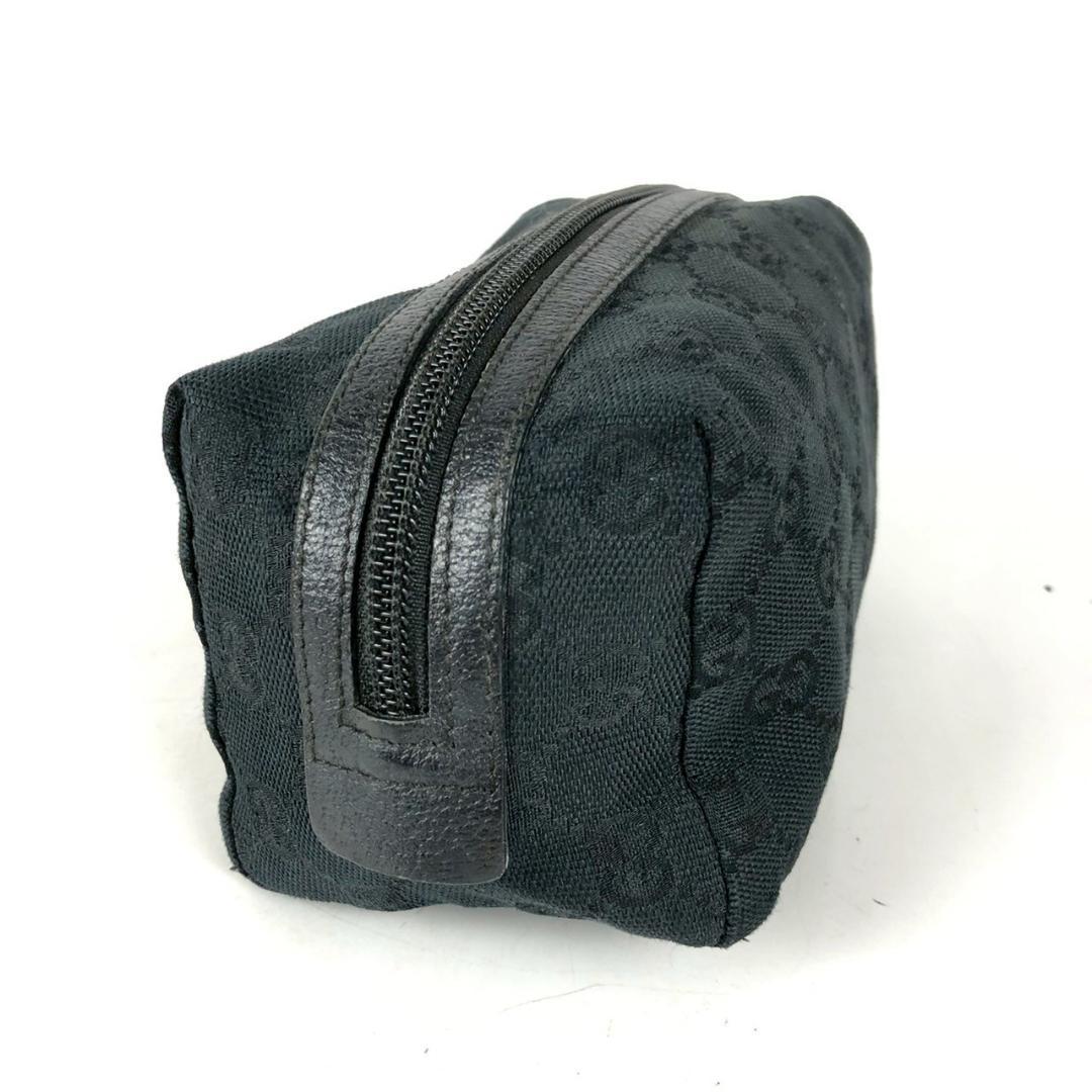 GUCCI グッチ GGキャンバス ポーチ ブラック レディース ブランド