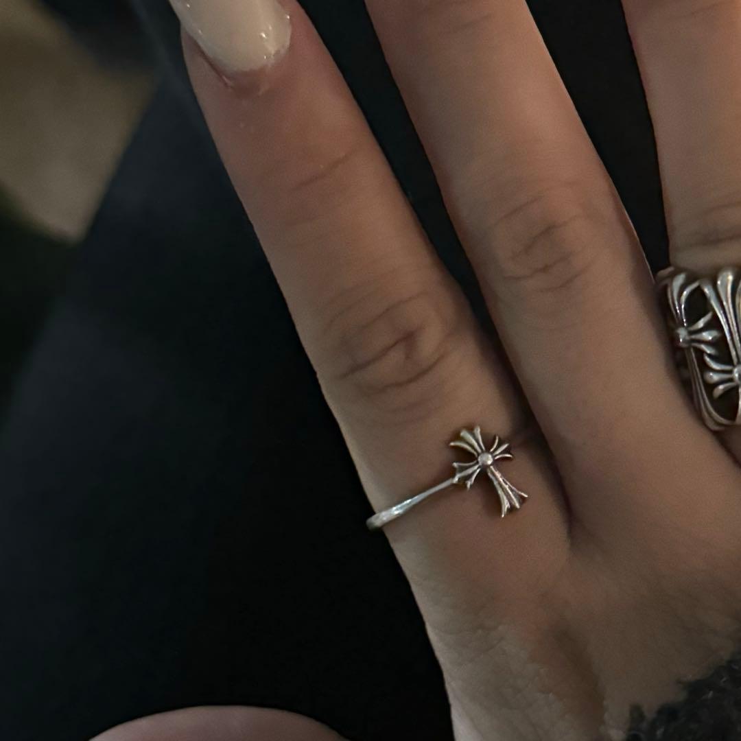 クロムハーツ　バブルガムリング　CHクロス