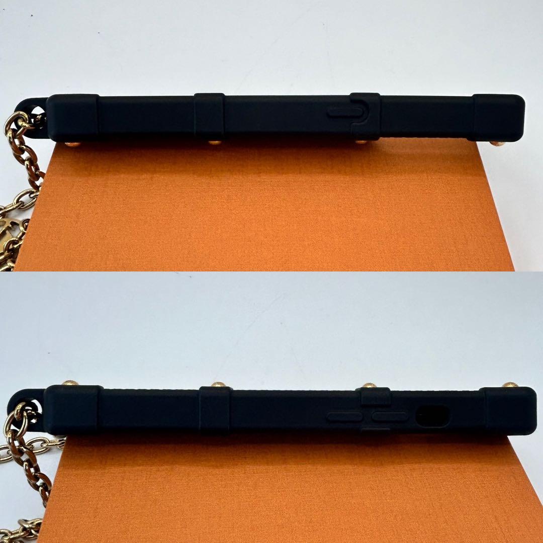 ルイヴィトン iPhoneケース 14Pro スマホカバー チェーン トランク