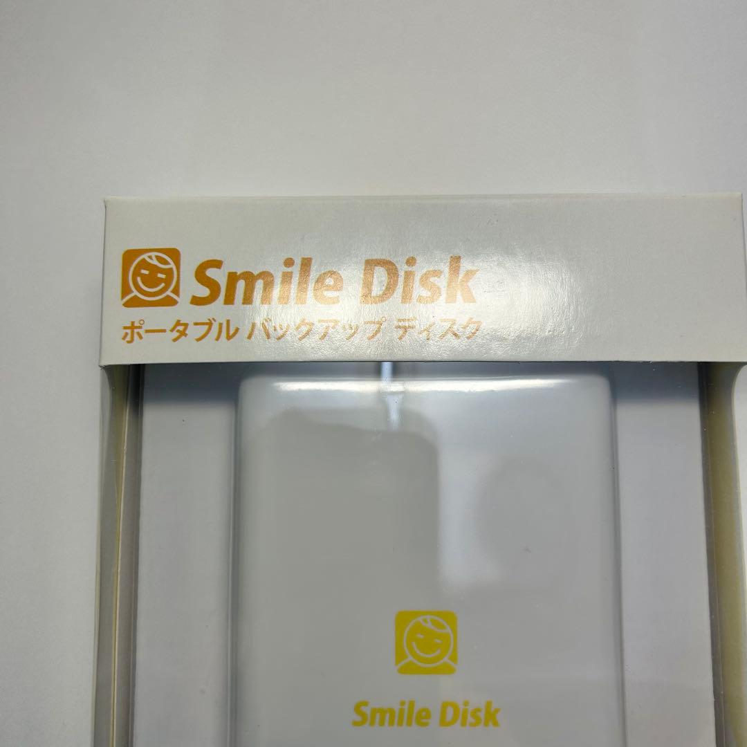 未使用品】ハードディスク 自動バックアップ PC周辺機器 Smile Disk