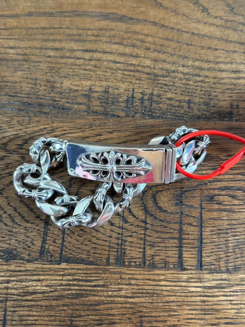 クロムハーツ ID FLORAL CROSS FANCY ブレス12LINK