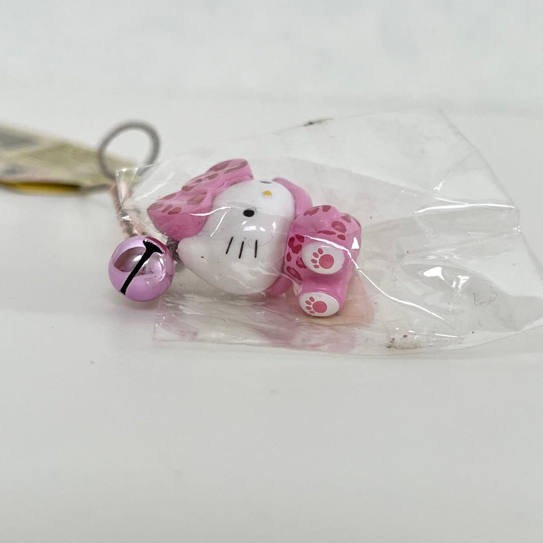 レア】ハローキティ ピンク ヒョウ柄 ストラップ 大阪限定 レオパード