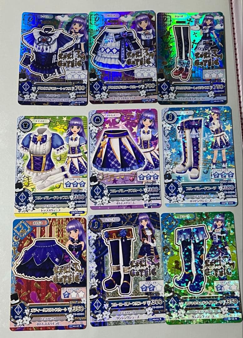 アイカツカード　12枚セット　氷上スミレ アイカツカード 氷上スミレ 8枚セット - メルカリ