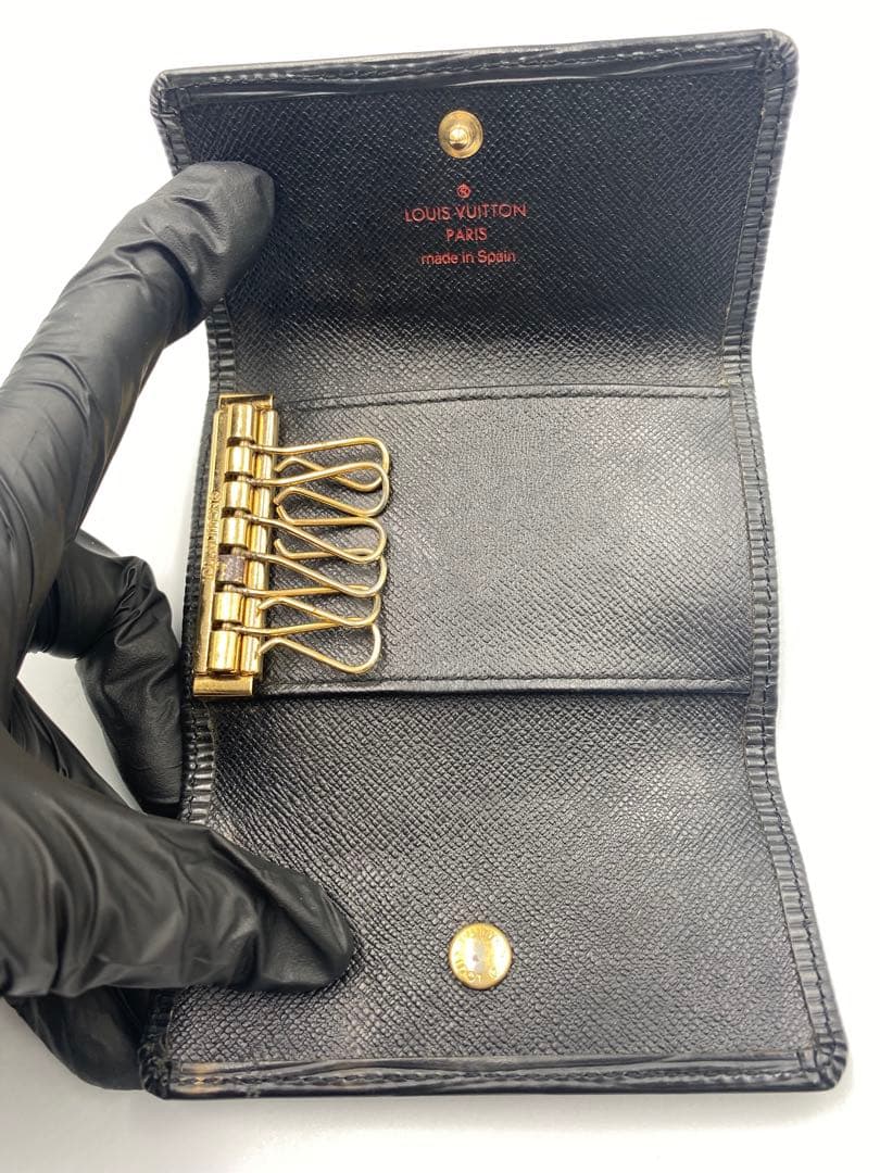 LOUIS VUITTON】 エピ 6連 キーケース ブラック - メルカリ