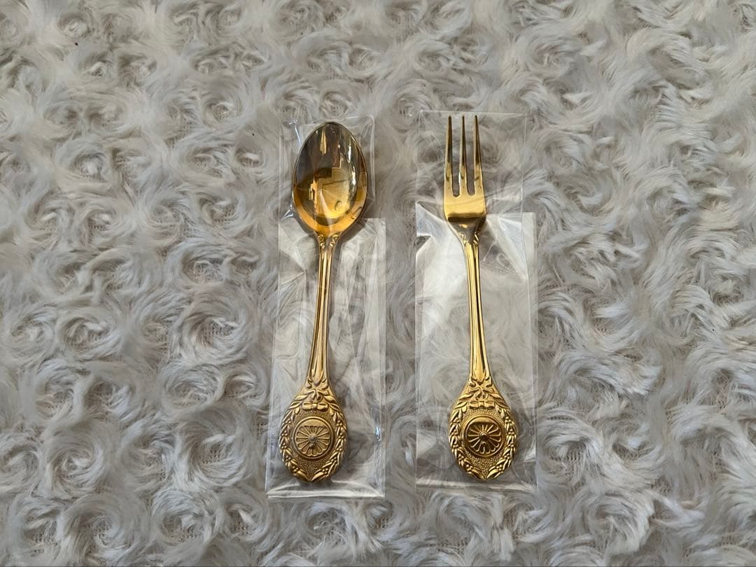 日本国有鉄道　カトラリーセット　鉄道旗（国鉄社旗）スプーン＆フォーク　８本セット