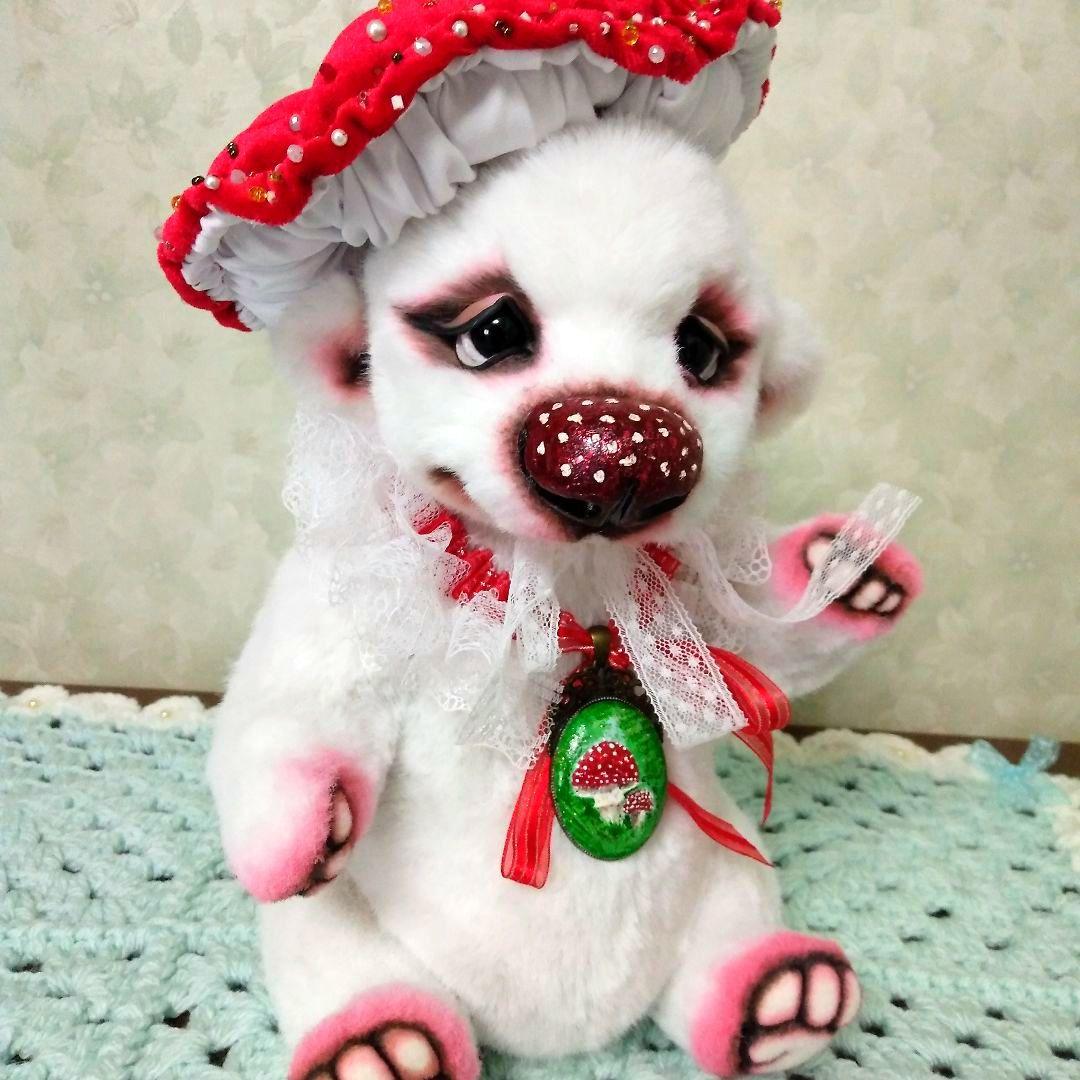 作家 アートドール ぬいぐるみ テディベア アーティストベア - メルカリ