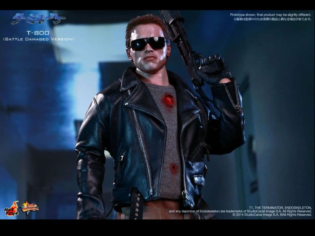 HOTToys.[( T-800)バトルダメージ 版 1/6]