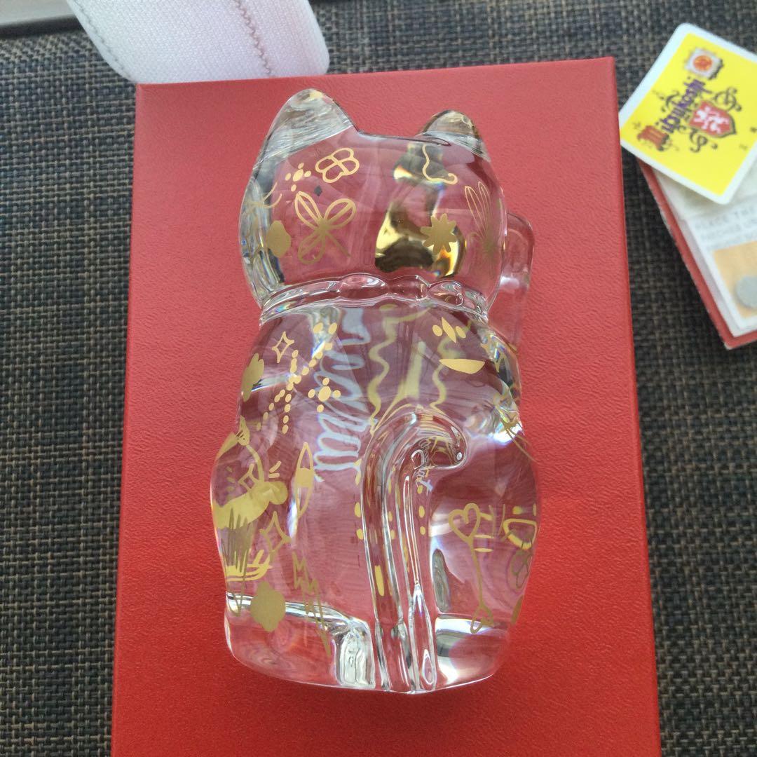 バカラ まねき猫 ファウナクリストポリス 限定品！バカラ まねき猫