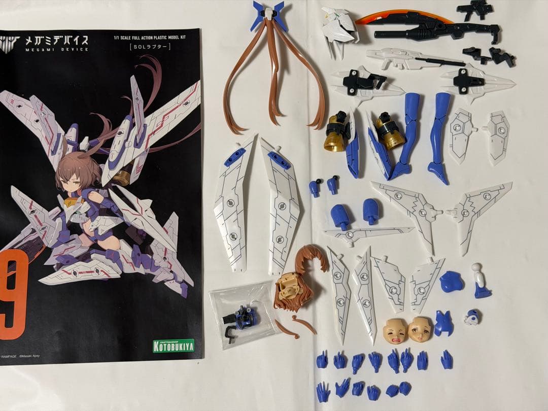 【ジャンク/パーツ注文×/黄変あり】コトブキヤガールプラモデル色々