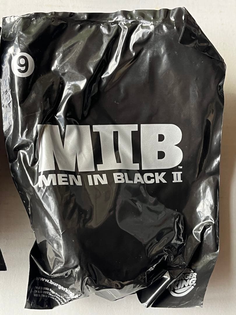 バーガーキング　米国　ミールトイ2002年　メン・イン・ブラック2全10個セット