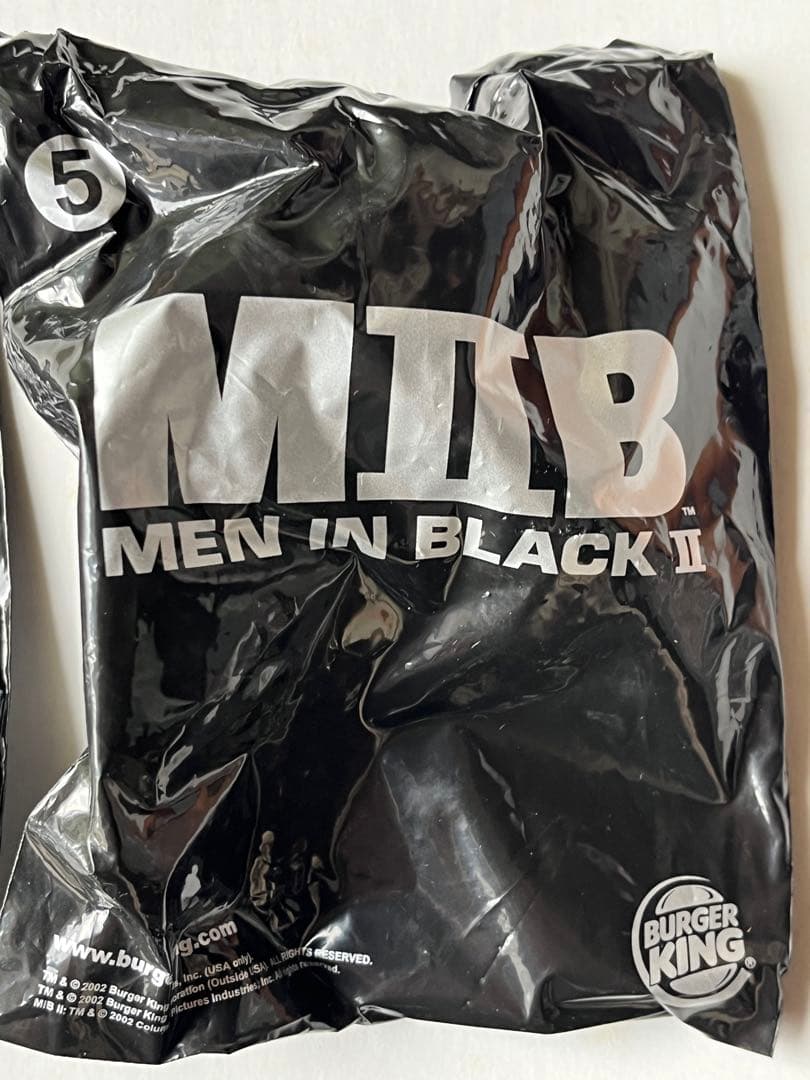 バーガーキング　米国　ミールトイ2002年　メン・イン・ブラック2全10個セット