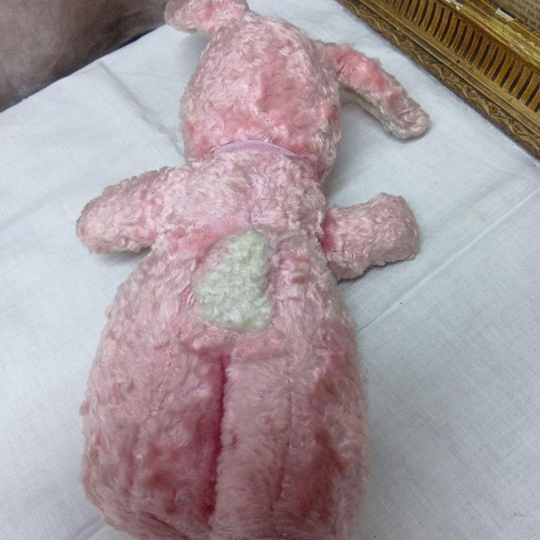 ♥イギリスからやって来たピンクの可愛いウサギさん　アンティーク　ラビット♥