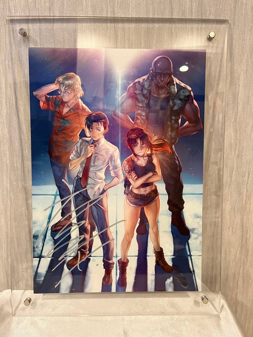 C94 BLACK LAGOON複製原画直筆サイン