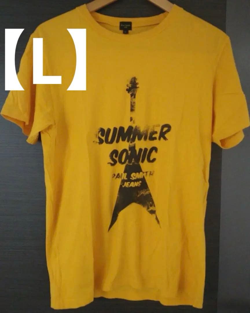 非売品!2011·サマーソニック·スタッフTシャツ　イエロー　L 非売品!2011·サマーソニック·スタッフTシャツ イエロー Lの通販はau