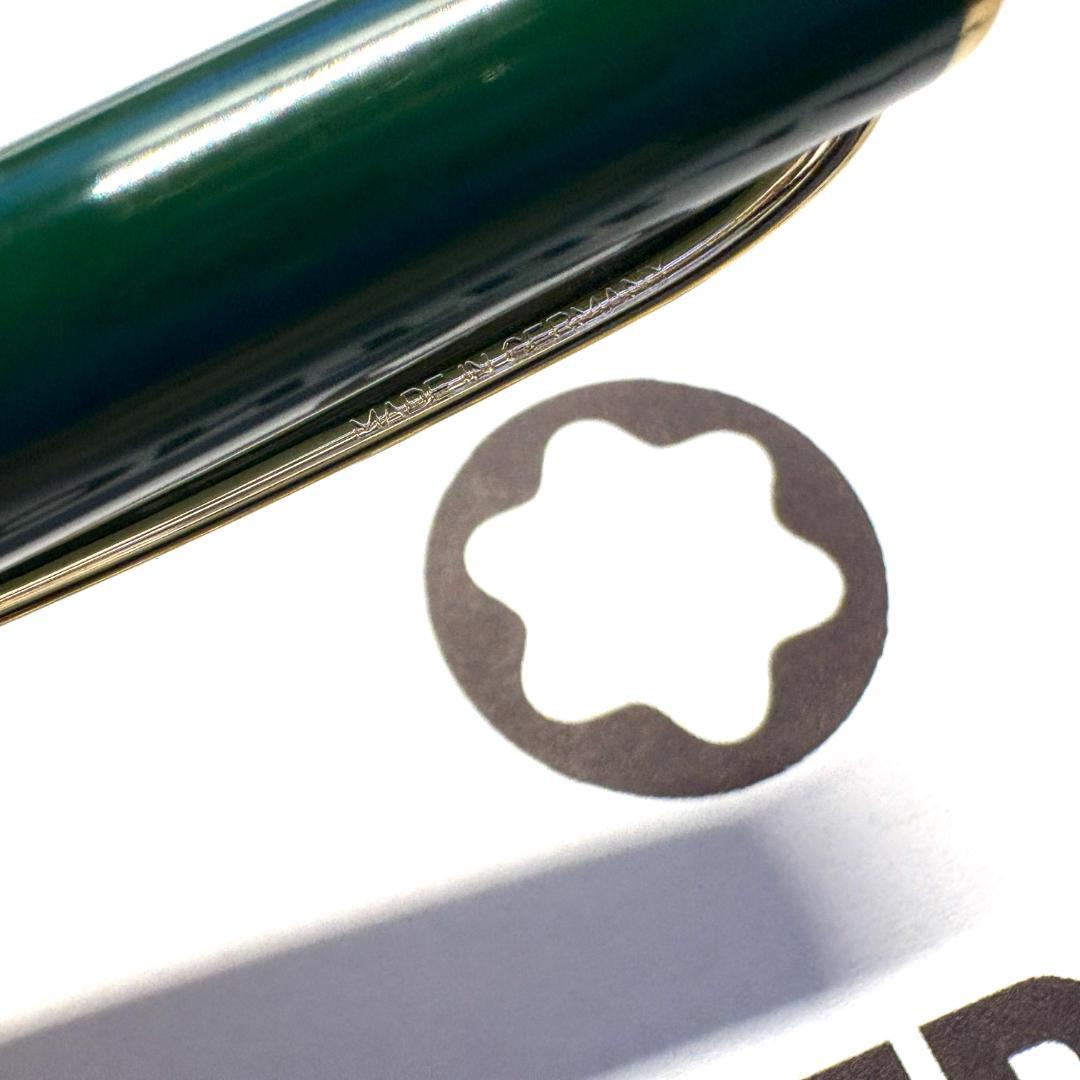 282.モンブラン　GENERATION　BP　オリーブグリーン/ゴールド　美品