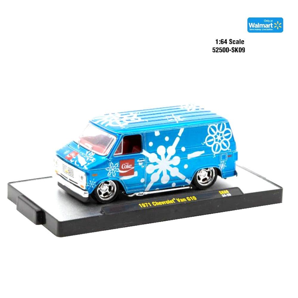 M2マシーン シボレーバン G10 コカ・コーラ クリスマス サンタクロース