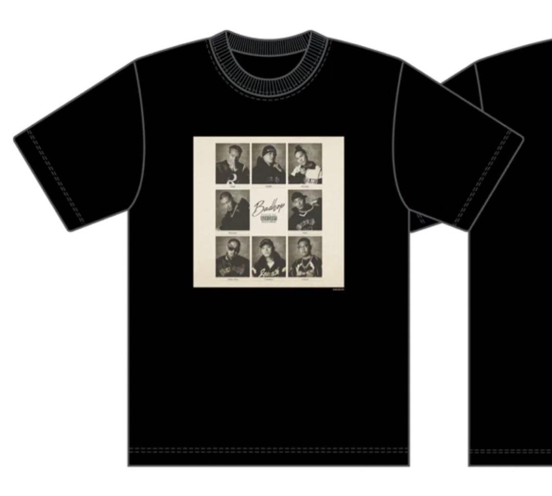 新品未使用　未開封　BADHOP XLサイズ Tシャツ モノクロデザイン 黒森峰女学園 ビッグシルエットTシャツ [ガールズ＆パンツァー 最終章