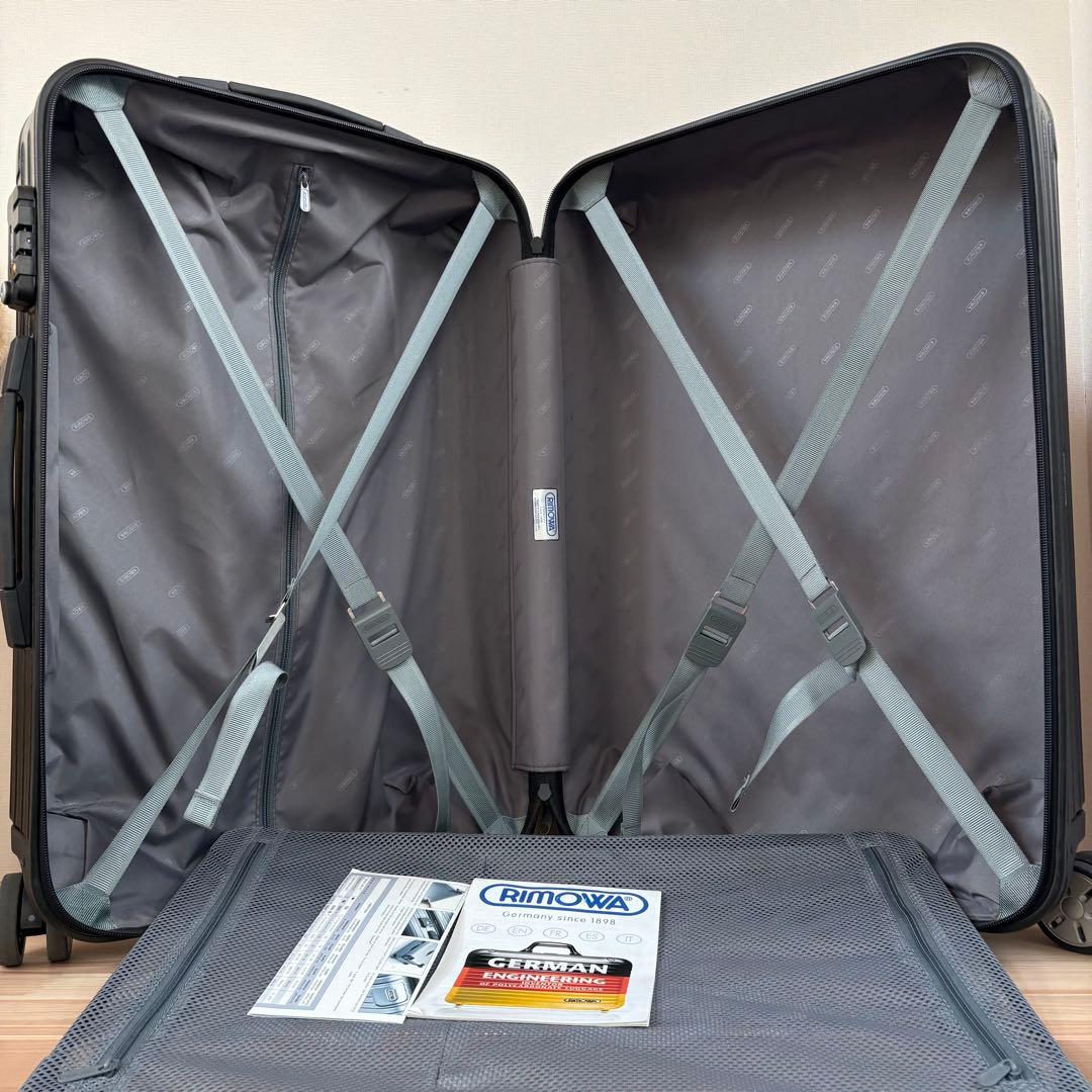 美品 RIMOWA SALSA 63L 4輪 キャリーケース マットブラック 黒 - メルカリ