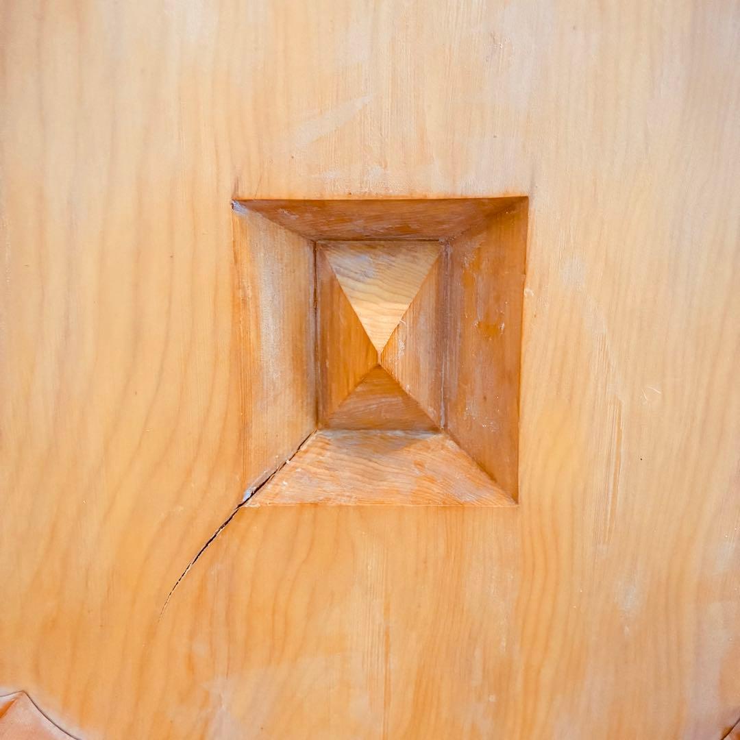 本榧　囲碁盤　6寸8分　6.8寸　前田榧碁盤店