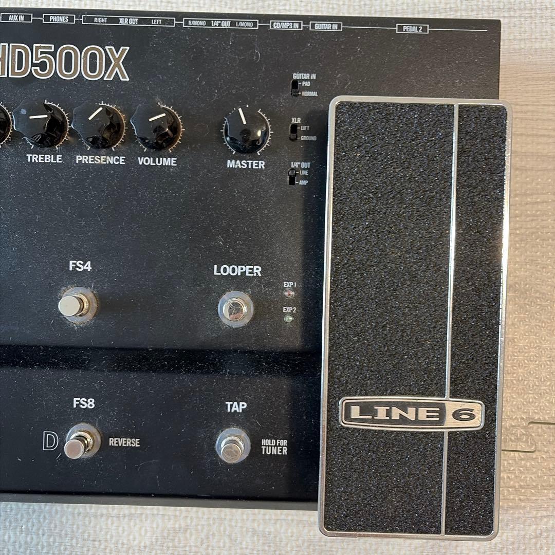 LINE 6 POD HD500X ギターエフェクター ケース付き