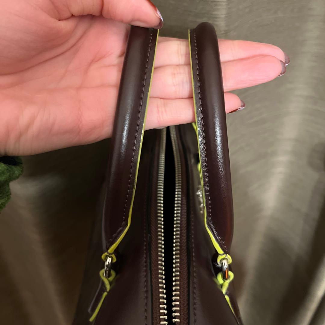 COACH ブラウン ショルダー ハンドバッグ