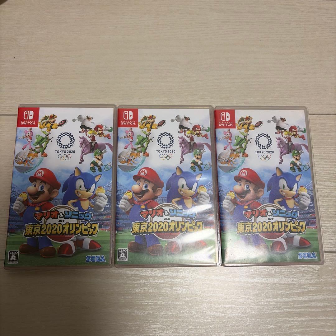 マリオ＆ソニック AT 東京2020オリンピック　３本セット