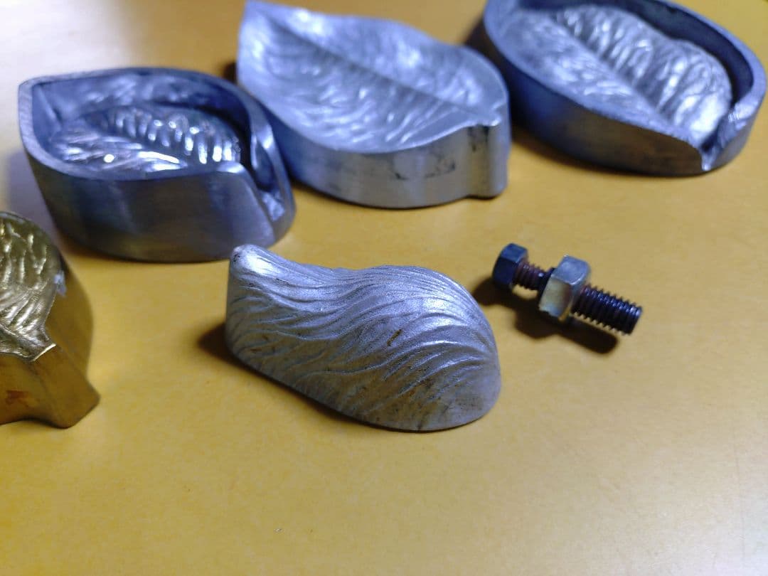 金属製葉っぱ・花型セット