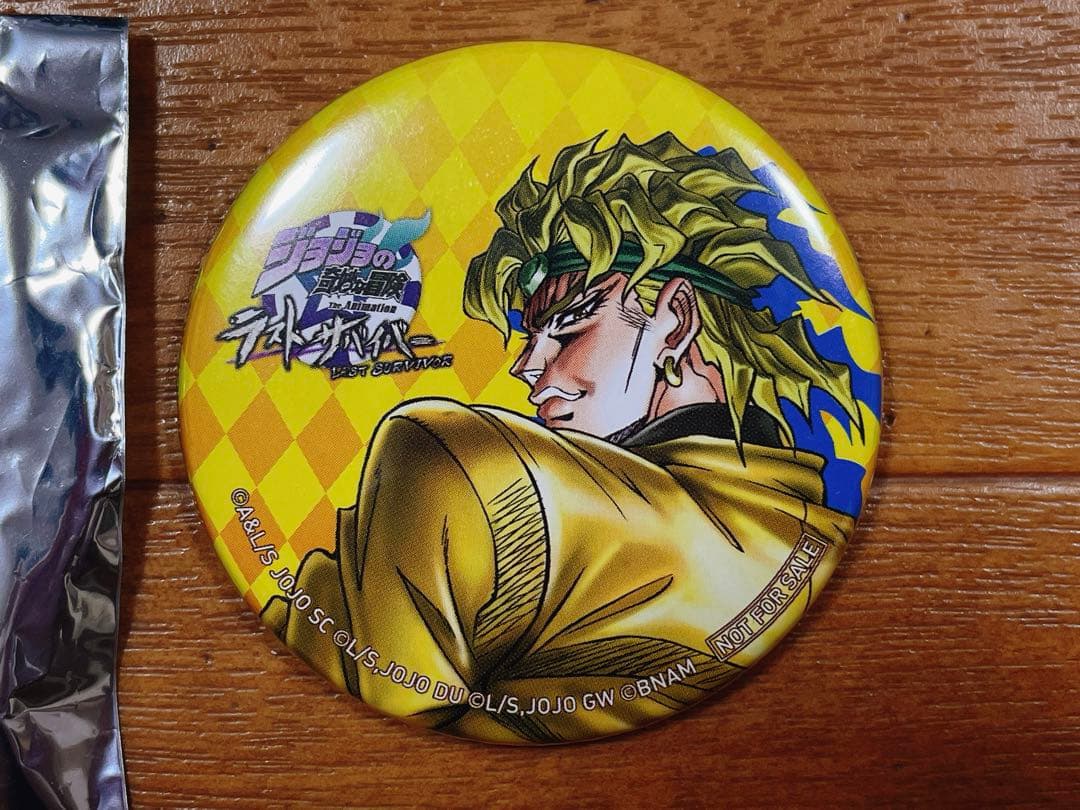 ジョジョの奇妙な冒険 ラストサバイバー キービジュアル 缶バッジ DIO ディオ