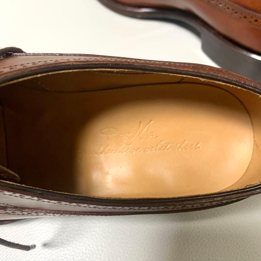 RayMar ウィングチップ レザー　ドレスシューズ　ブラウン