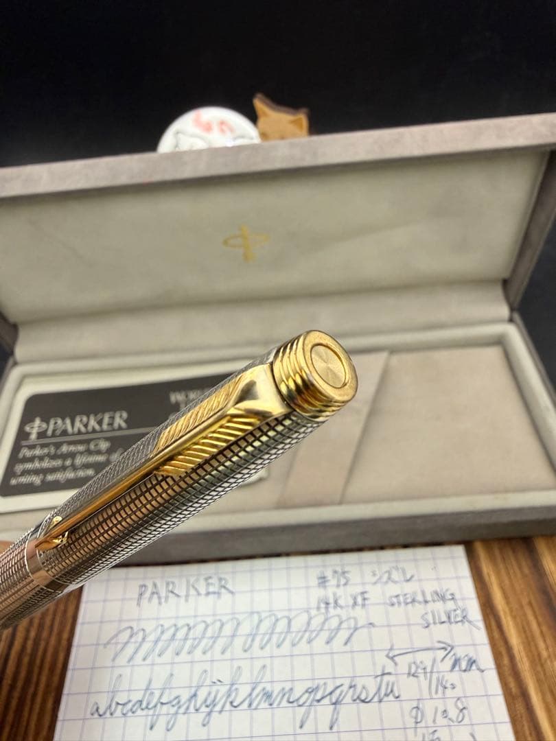 PARKER 万年筆 75 シズレ STERLING SILVER
