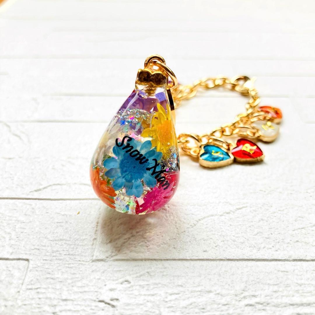 パラパラカラーチョコページ　名入れチャーム、フルオーダー含む5点