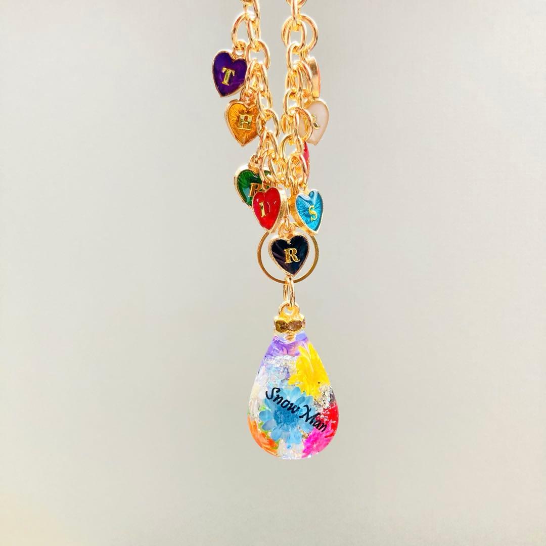 パラパラカラーチョコページ　名入れチャーム、フルオーダー含む5点