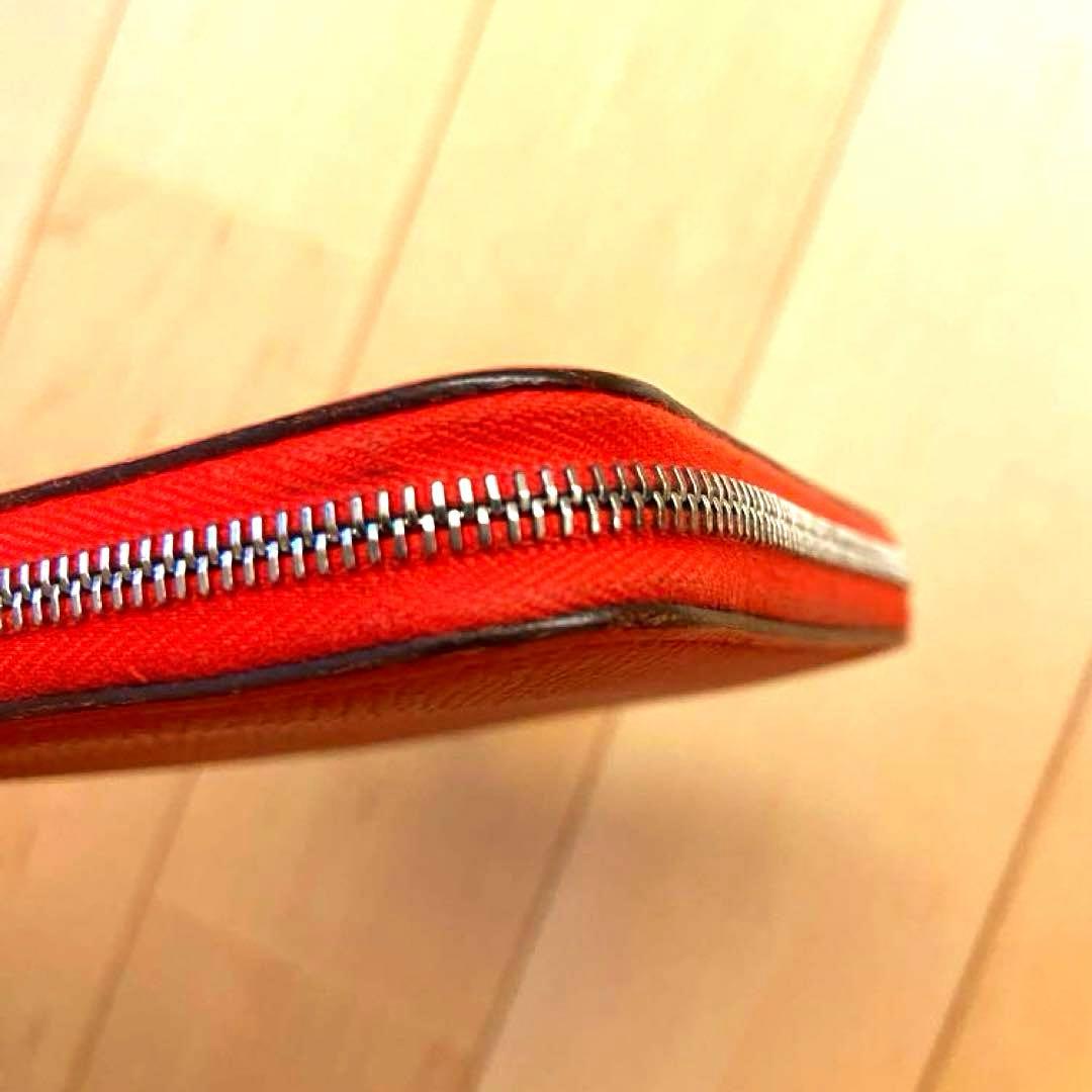 希少 エルメス アザップシルクイン コンパクトラウンドジップ ローブデュソワール