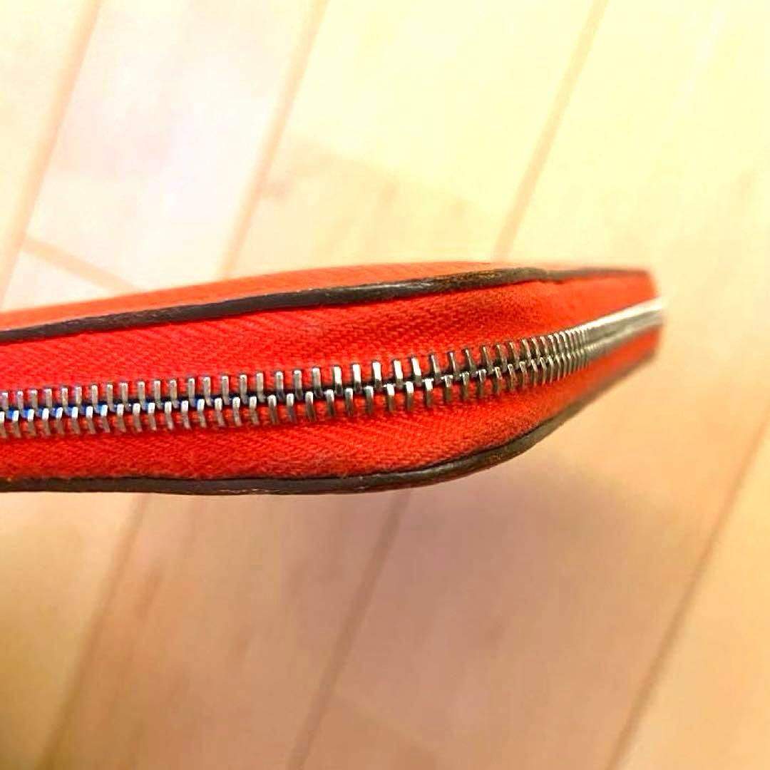 希少 エルメス アザップシルクイン コンパクトラウンドジップ ローブデュソワール