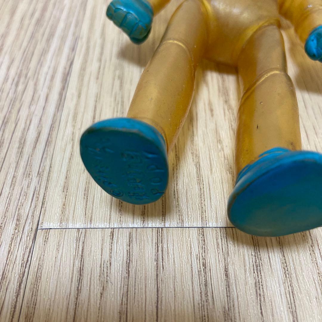 当時物】マジンガーZ ソフビ クリア ポピー