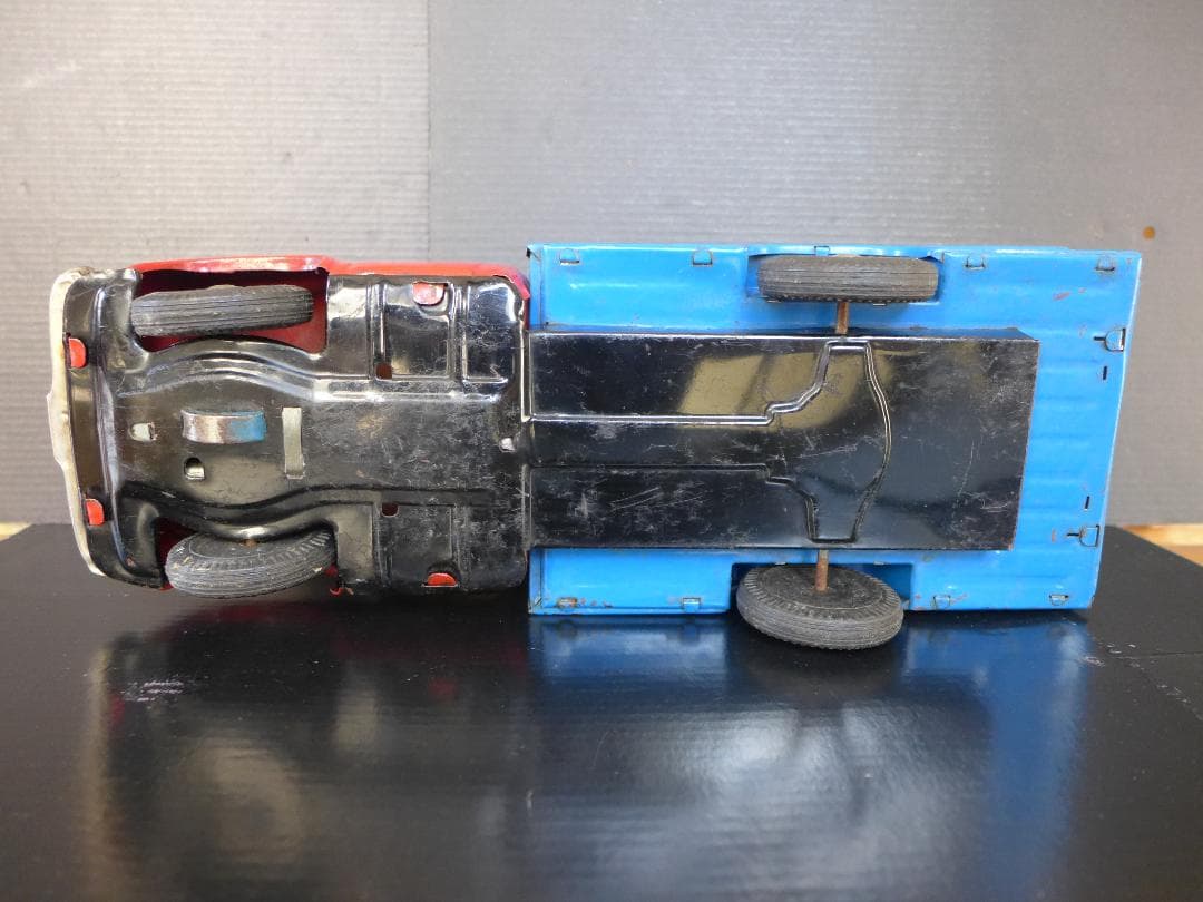 時代物　ニッサンジュニアトラック　ブリキ自動車　米沢玩具　日本製　昭和レトロ