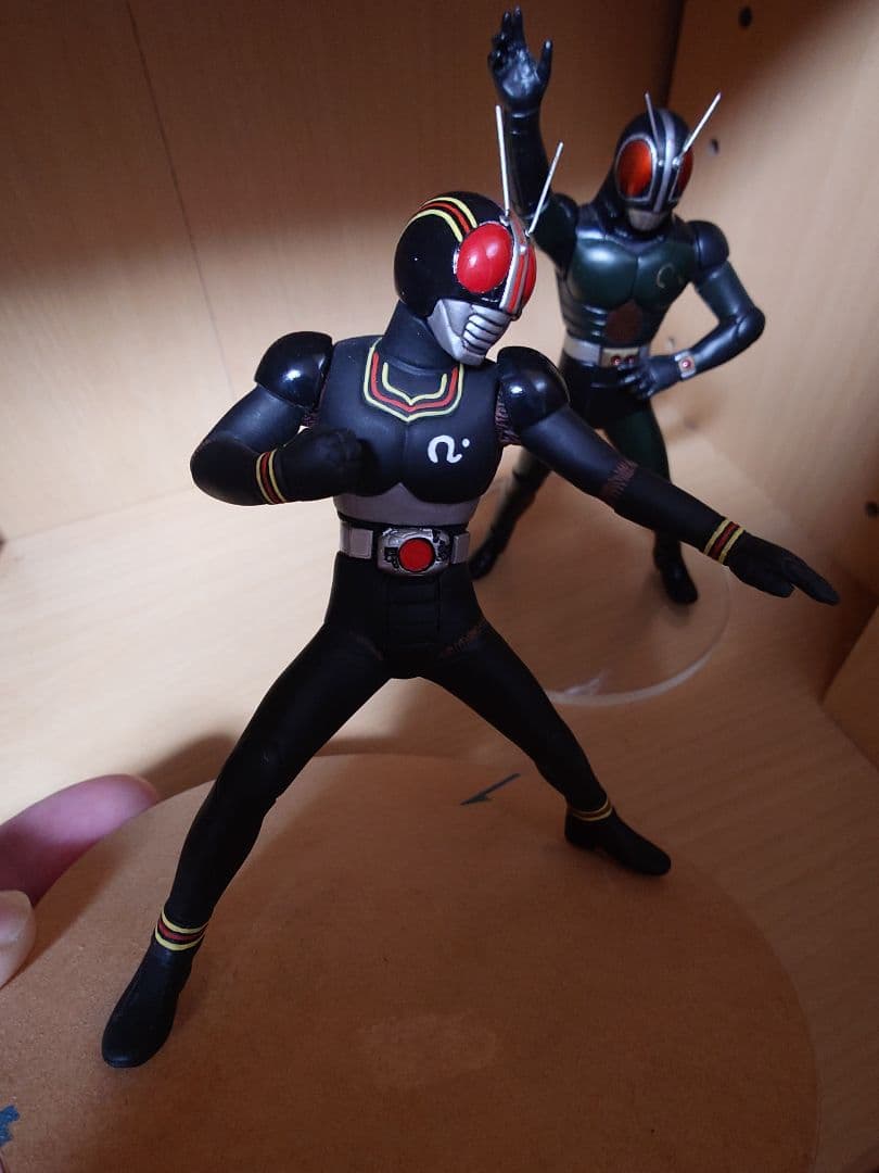 仮面ライダーBLACK RX ガレージキット完成品 2体セット