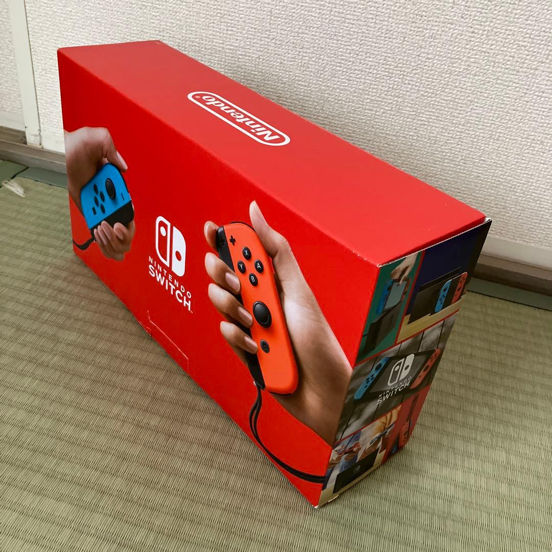 Nintendo Switch 本体　ネオン青赤