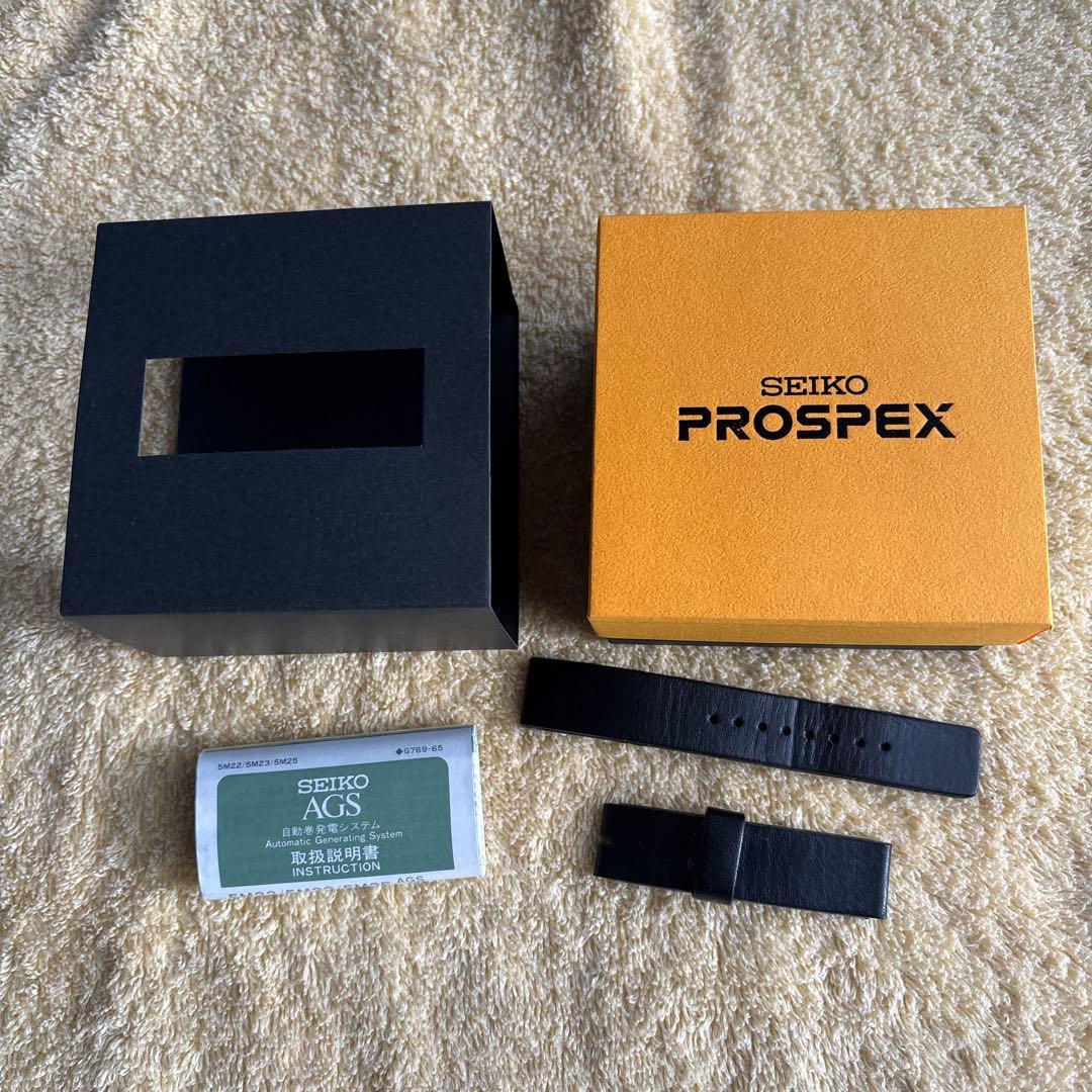 セイコー SUS AGS ミリタリー　中古良品　SEIKO　5M22-6C20