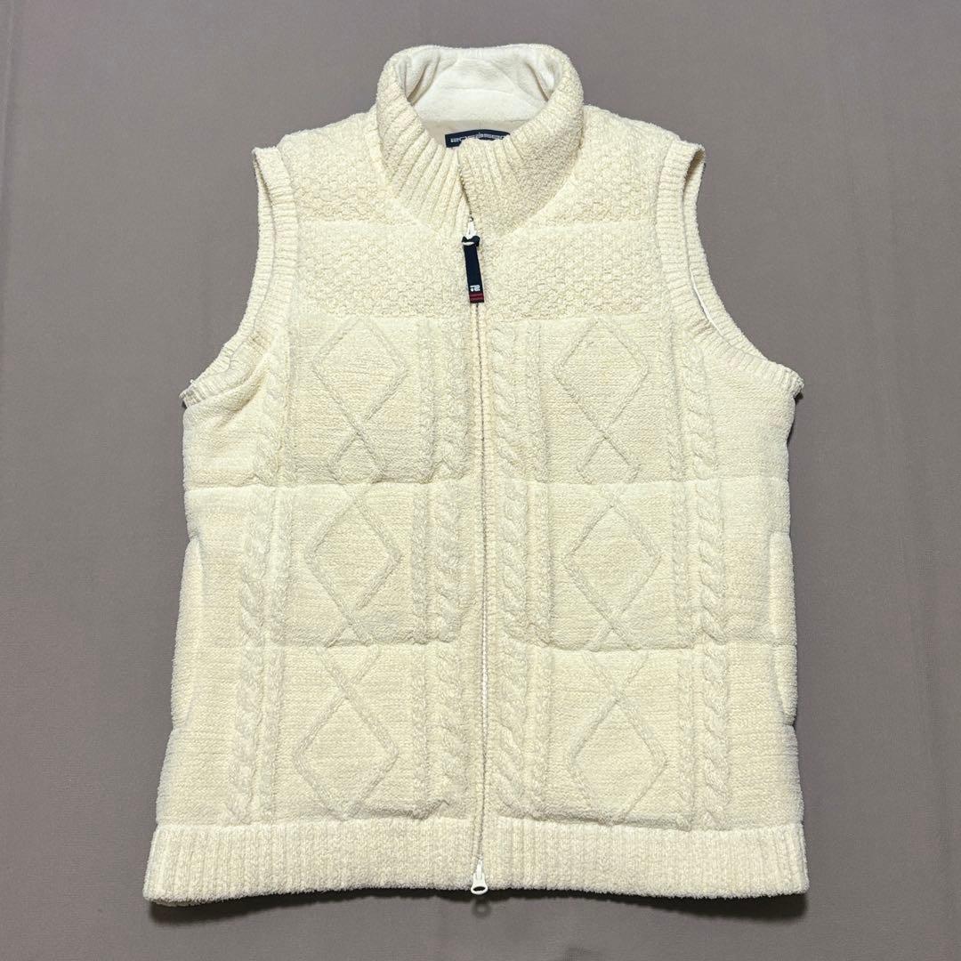 ロサーセンROSRESEN 2WAY中綿ダウンニットジャケット ダウンベスト L