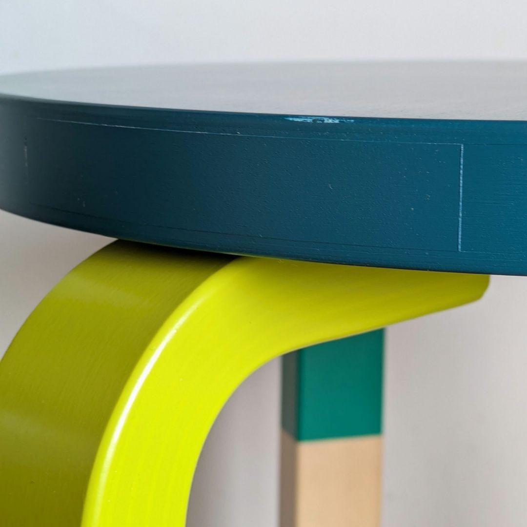 0546【希少】アルテック東京✕鈴木マサル スツール60 ペトロール