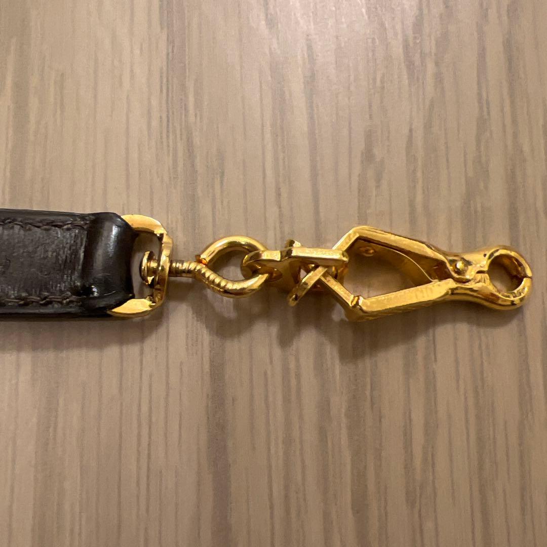 HERMES ケリー　ショルダーストラップ ブラウン　約82cm