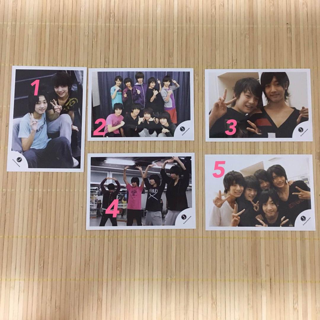 ジャニーズJr.公式写真 2014〜2015 混合5枚 (⚠️購入前コメント必須)