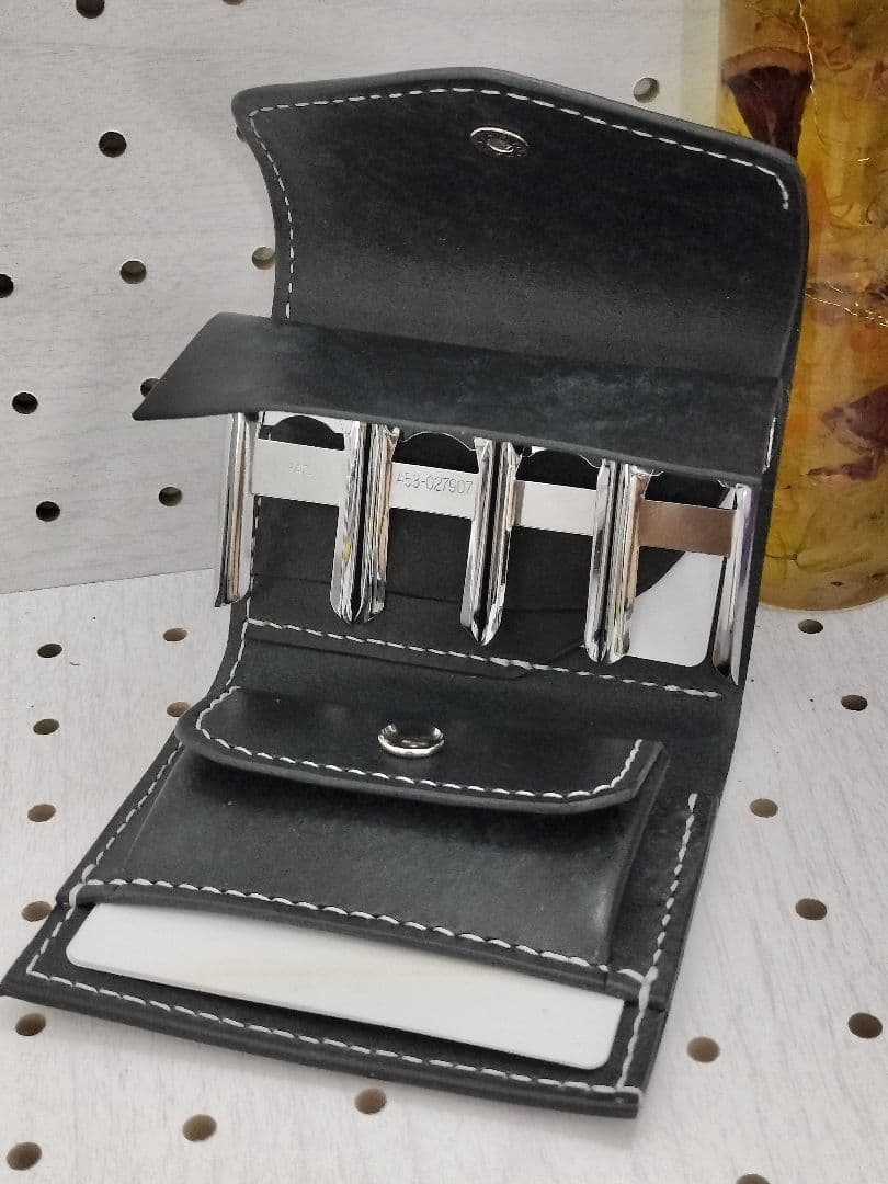 【鉄超人】キャッチャー財布　本革財布　ハンドメイド　ケース