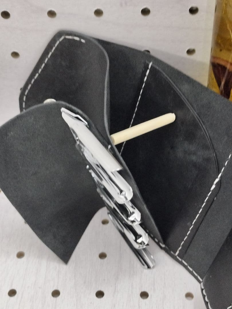 【鉄超人】キャッチャー財布　本革財布　ハンドメイド　ケース