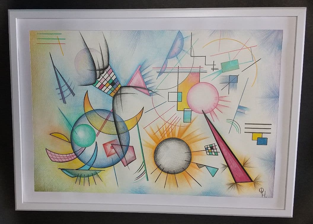 奇麗に銀化したフラット・ローマン・ガラス・ビーズとモザイク・ビーズ